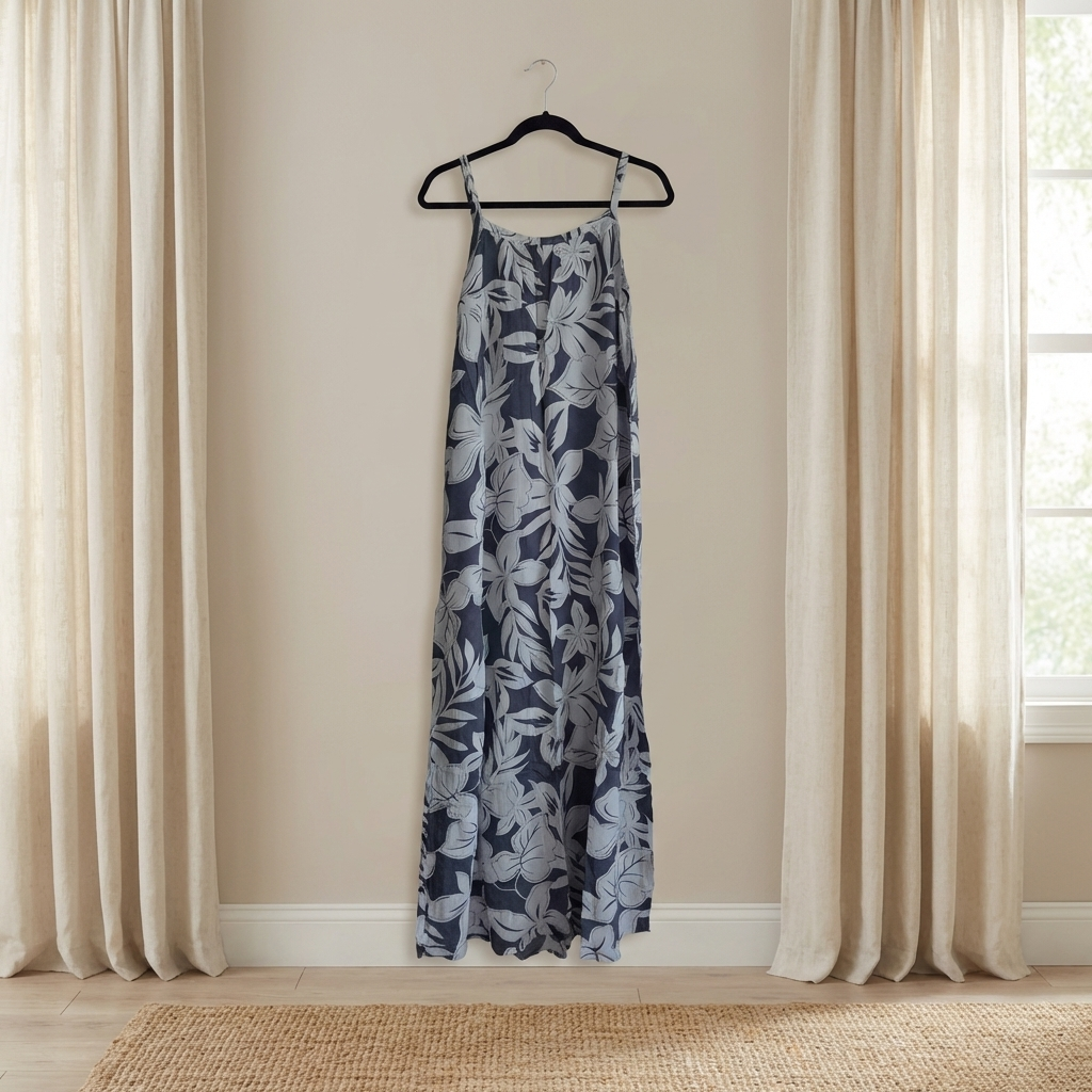 Flowy Boho Long Strap Dress - Casual Everyday Wear Australia