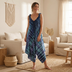 Flowy Boho Geni Jumpsuit - Comfortable Everyday Style