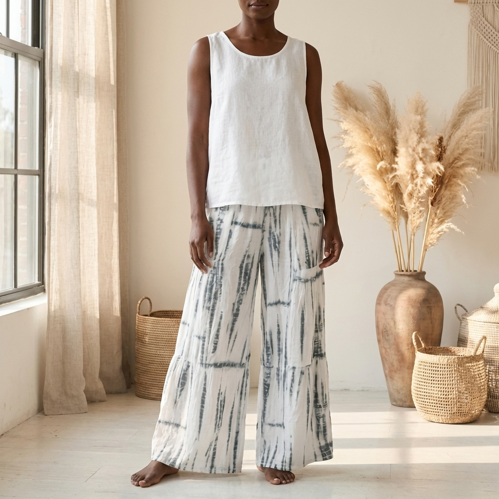 Tiered Tie-Dye Boho Pants – Relaxed Fit Everyday Style