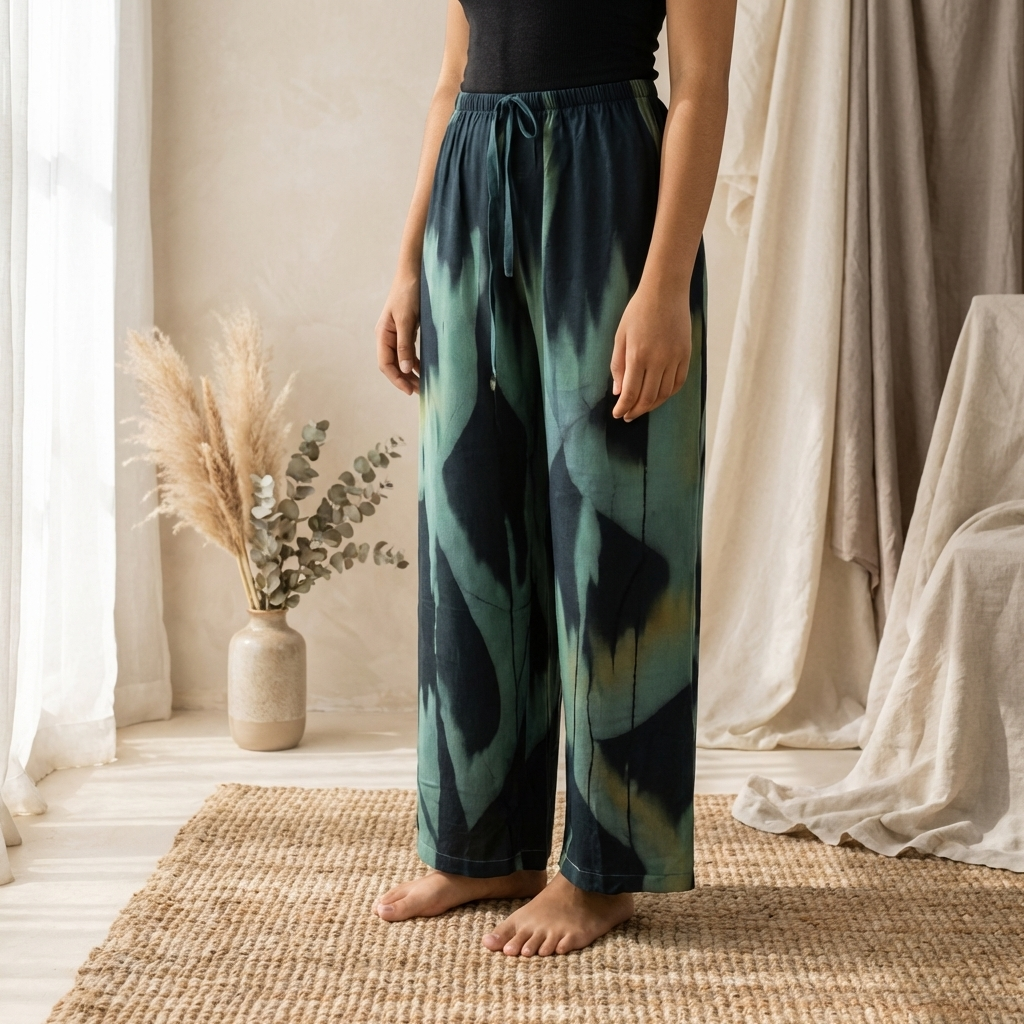 Flowy Tie-dye/Elephant Pants – Lightweight, Breathable Natural Essential
