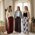 Printed Boho Pants - Relaxed Fit Everyday Style