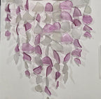 Coastal Sea Glass Windchime - Heart Eco Friendly Beach Gift