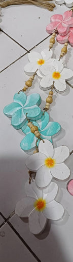 Handcrafted Hanging Flower Wall Art - Boho Hanging Decor