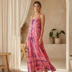 Lightweight Boho Long Rope Dress - Flowy & Easy Wear