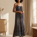 Flowy Tie-dye Maxi Dress - Lightweight & Easy To Wear