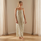 Flowy Boho Long Strap Dress - Casual Everyday Wear Australia