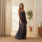 Flowy Tie-dye Maxi Dress - Lightweight & Easy To Wear