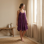 Lightweight Summer Short Tie-dye Dress - Breathable & Comfortable Australia